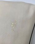 Coach White Pebbled Leather Derby Crossbody Bag F58661