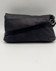 Liebeskind Black Textured Leather Crossbody Bag