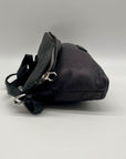 Liebeskind Black Textured Leather Crossbody Bag