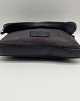 Liebeskind Black Textured Leather Crossbody Bag
