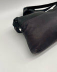 Liebeskind Black Textured Leather Crossbody Bag