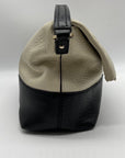 Kate Spade White Pebbled Leather Maria Porcelain Crossbody Bag