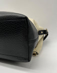 Kate Spade White Pebbled Leather Maria Porcelain Crossbody Bag