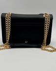 Like Dreams Black Bowtie Faux Leather Mini Bag