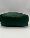 Lauren Conrad Green Leather Tote Bag