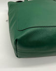 Lauren Conrad Green Leather Tote Bag