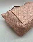 Michael Kors Pink Georgia Extra Large Top Zip Tote Bag