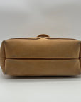Sanumi Camel Leather Tote Bag
