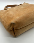 Sanumi Camel Leather Tote Bag