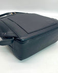 Michael Kors Hayes Black Pebbled Leather Backpack