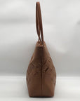Talbots Tan Woven Leather Havana Tote