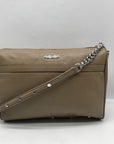 Rebecca Minkoff Taupe Pebbled Leather Mac Crossbody Bag