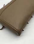 Rebecca Minkoff Taupe Pebbled Leather Mac Crossbody Bag