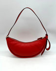 Kate Spade Red Pebbled Leather Shoulder Bag