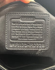 Coach Black Patent Leather Gallery Tote And Wallet-F17728