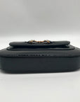 Sam Edelman Black Patent Leather Shoulder Bag