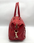 Rebecca Minkoff Fire Engine Red Leather Mab Satchel