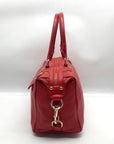 Rebecca Minkoff Fire Engine Red Leather Mab Satchel