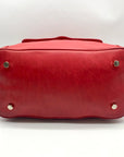 Rebecca Minkoff Fire Engine Red Leather Mab Satchel