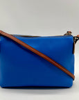 Dooney & Bourke Kirby Robin Blue Smooth Leather Crossbody Bag