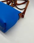Dooney & Bourke Kirby Robin Blue Smooth Leather Crossbody Bag
