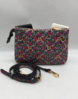 Betsy Johnson Multicolor Frenchie Puppy Crossbody Bag With Wallet