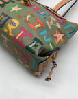 Dooney & Bourke Green Pebbled Grain leather Doodle Shoulder Bag