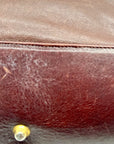 Marino Orlandi Brown Leather Satchel Bag