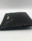 Kate Spade Little Gia Black Glitterball Pouch