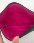 Kate Spade Little Gia Black Glitterball Pouch