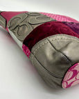 Coach Pink Soho Signature Canvas Patchwork Shoulder Bag F12863