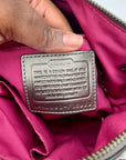 Coach Pink Soho Signature Canvas Patchwork Shoulder Bag F12863