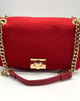 I.N.C. International Concepts Red Pepper Ajae Quilted Crossbody