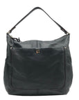 Kate Spade Black Leather Joison Delancy Street Noel Satchel Bag