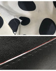 Kate Spade Black Leather Joison Delancy Street Noel Satchel Bag