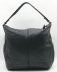 Kate Spade Black Leather Joison Delancy Street Noel Satchel Bag