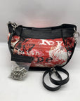 Miche Red Faux Leather Hope Prima Shoulder Bag