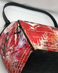 Miche Red Faux Leather Hope Prima Shoulder Bag