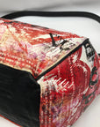 Miche Red Faux Leather Hope Prima Shoulder Bag