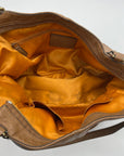 Coach Brown Leather Shoulder Bag F23284