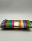 Coach Julia Legacy Stripe Wristlet