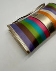 Coach Julia Legacy Stripe Wristlet