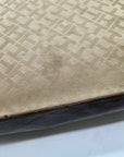 Tommy Hilfiger Tan Monogram Tote Bag