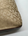 Tommy Hilfiger Tan Monogram Tote Bag