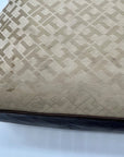 Tommy Hilfiger Tan Monogram Tote Bag