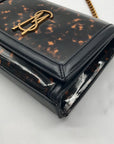 Steve Madden Tortoise Synthetic T-Flap Crossbody Bag