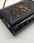 Steve Madden Tortoise Synthetic T-Flap Crossbody Bag