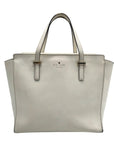 Kate Spade White Saffiano Leather Large Cedar Street Hayden Convertible Satchel