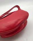 Gucci Red Smooth Leather Belt Bag