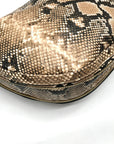 I.N.C. International Concepts Camel Snake Embossed Crossbody Bag